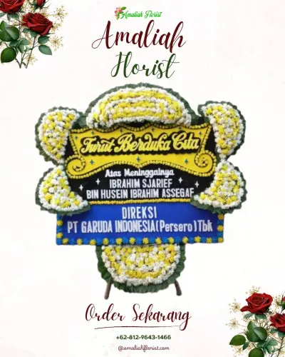 Papan Bunga Duka di Banding
